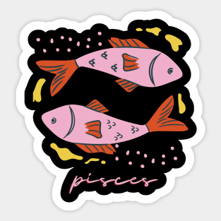 pisces Sticker